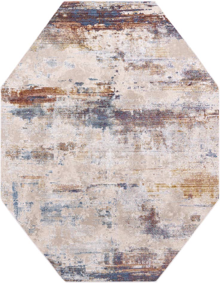Detail image of 7' 10 x 7' 10 Deepa Octagon Rug
