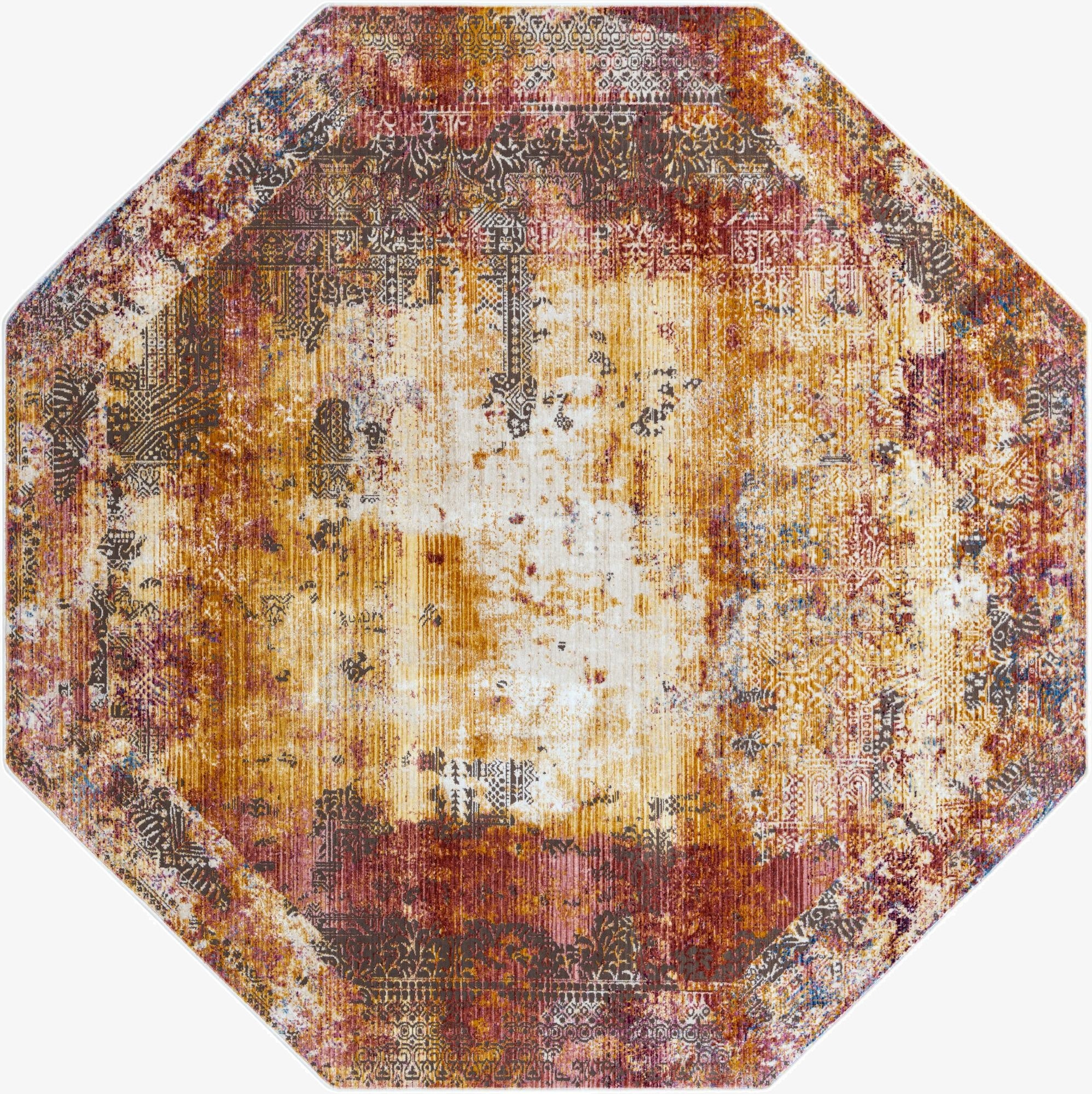 7' 10 x 7' 10 Deepa Octagon Rug