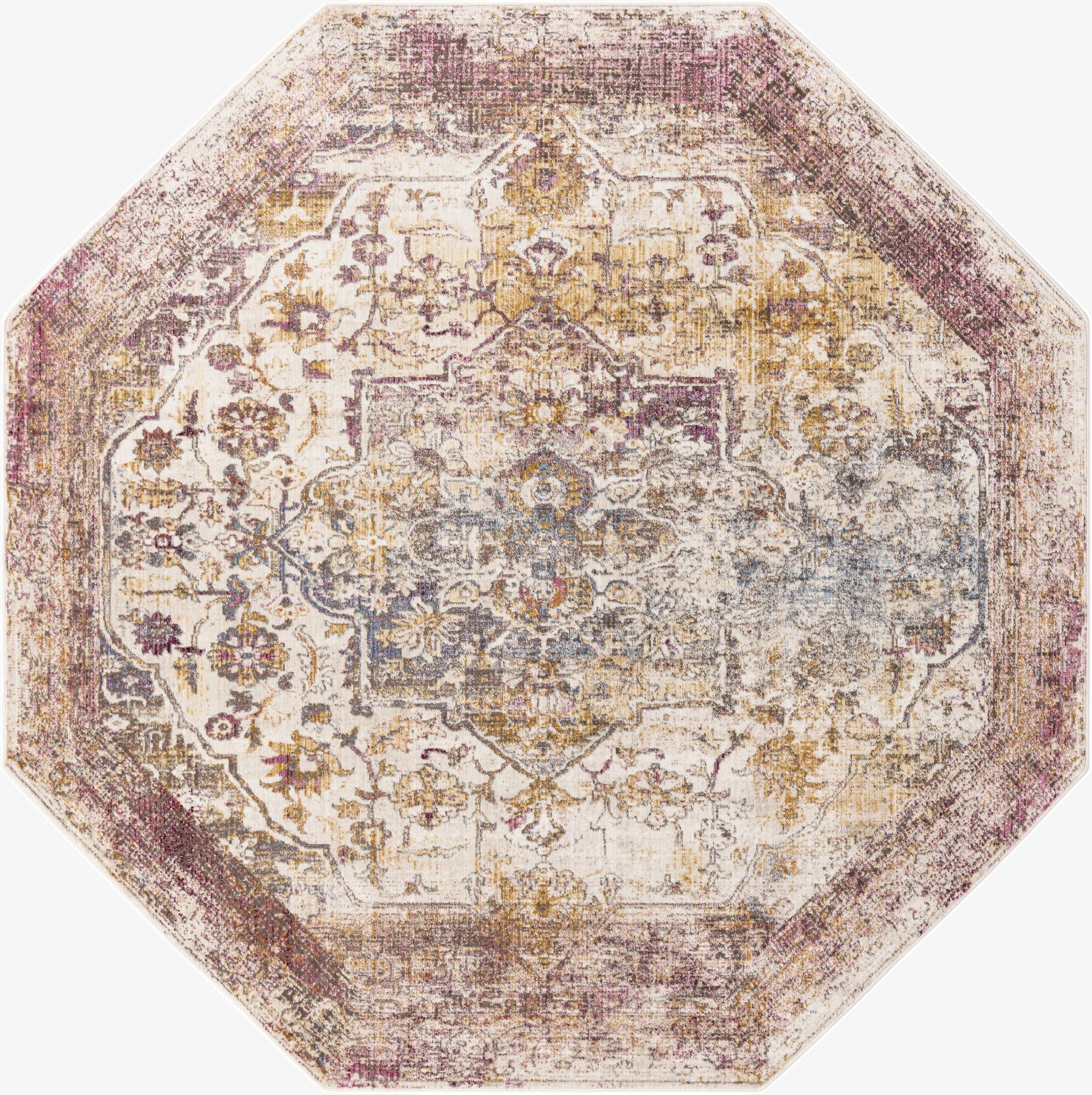 7' 10 x 7' 10 Deepa Octagon Rug