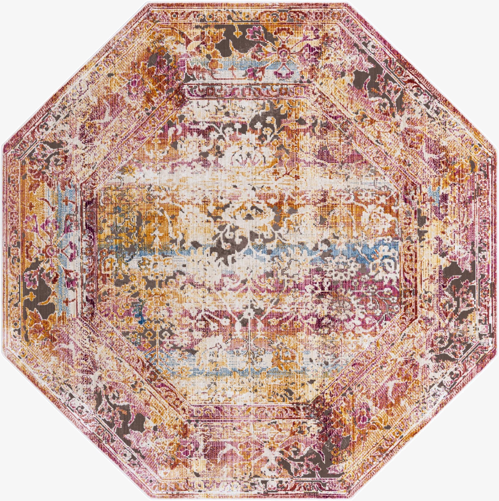 7' 10 x 7' 10 Deepa Octagon Rug