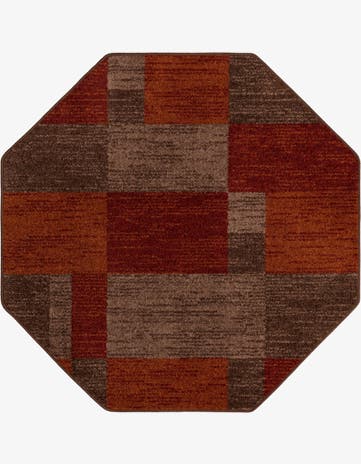 5' 3 x 5' 3 Equinox Octagon Rug