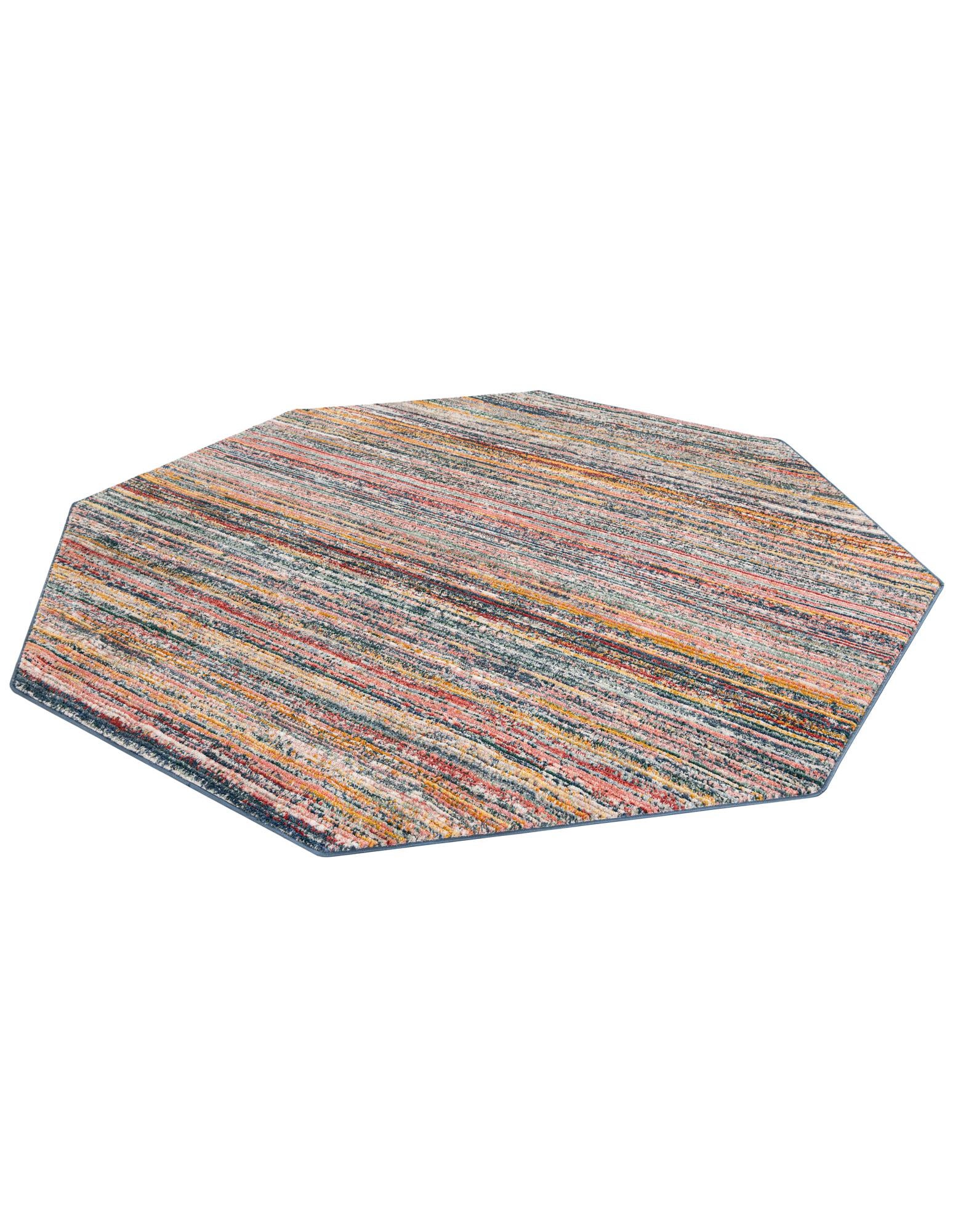 7' 10 x 7' 10 Gemstone Octagon Rug