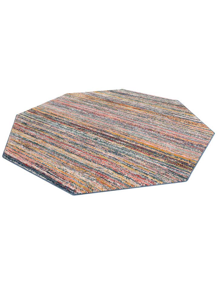 7' 10 x 7' 10 Gemstone Octagon Rug