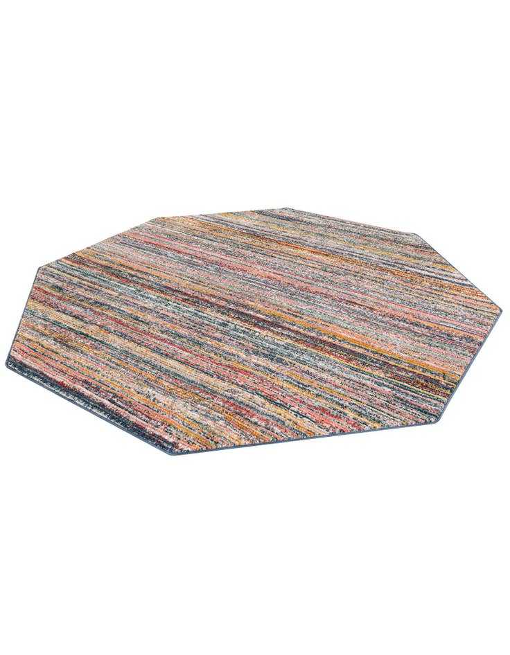 Detail image of 7' 10 x 7' 10 Gemstone Octagon Rug