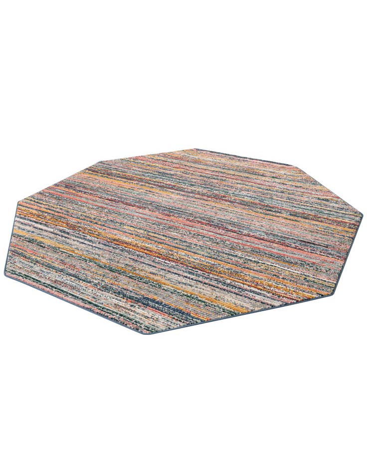 Detail image of 7' 10 x 7' 10 Gemstone Octagon Rug