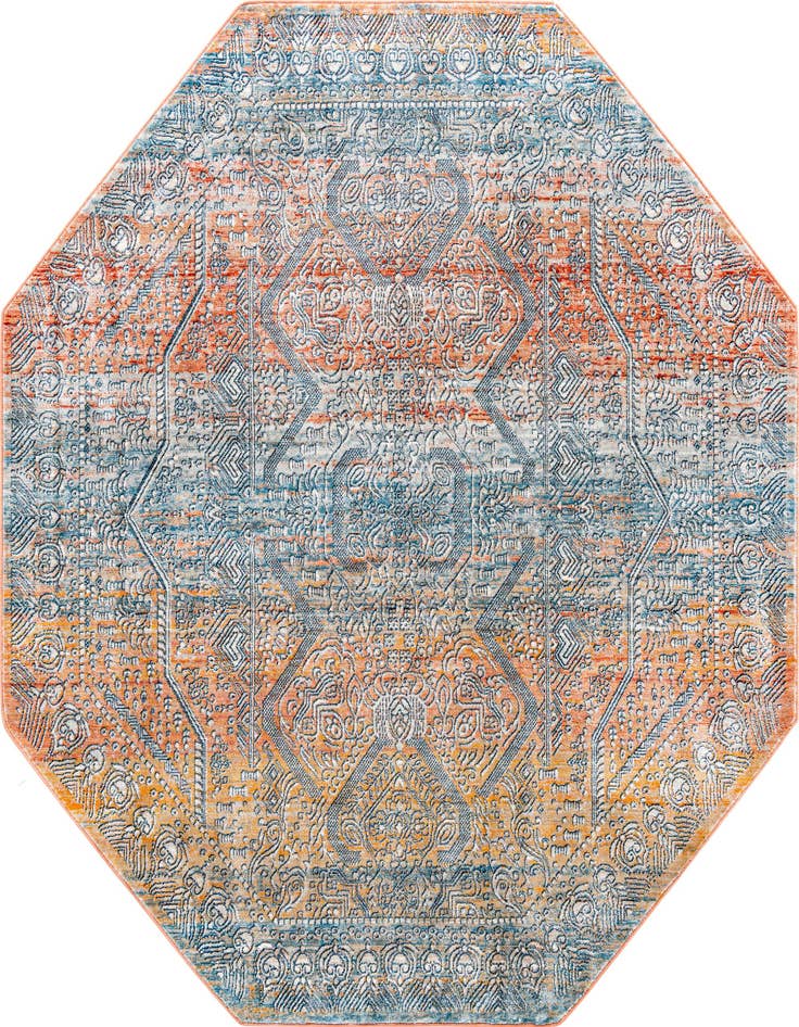 Detail image of 7' x 7' Newport Octagon Rug
