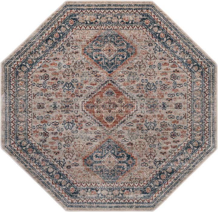 5' 3 x 5' 3 Newport Octagon Rug