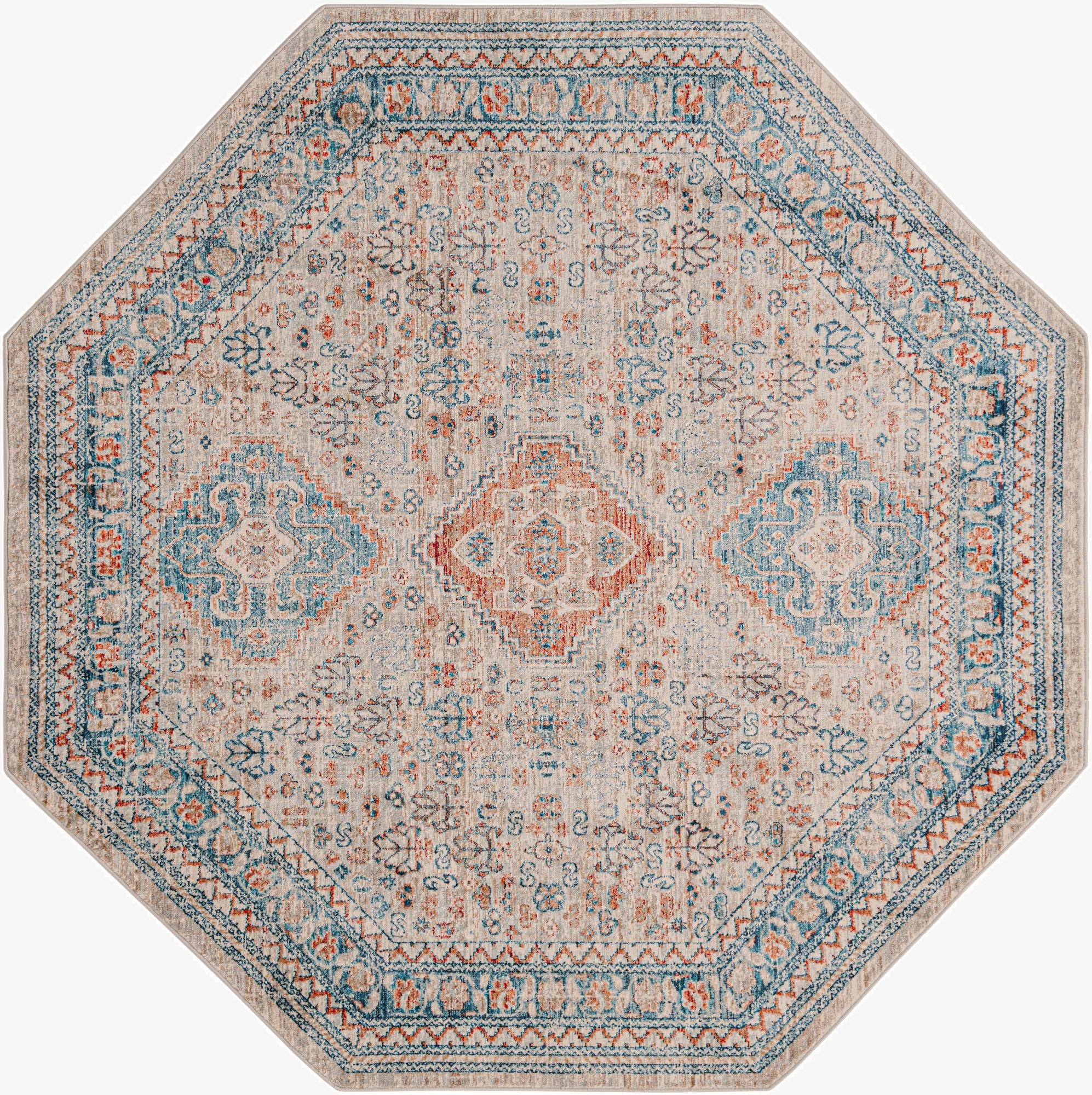 7' x 7' Newport Octagon Rug