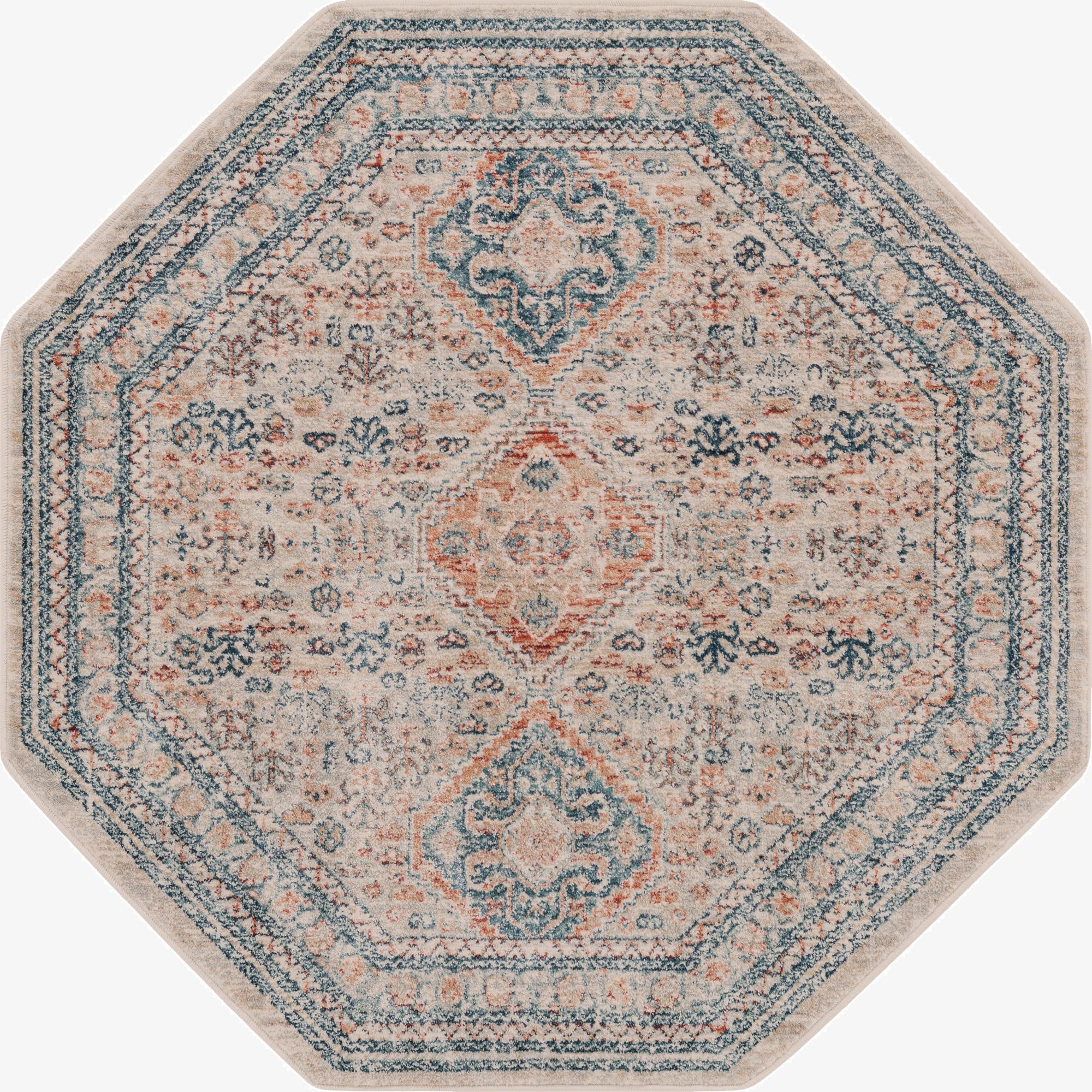 Primary image 4' x 4' Newport Octagon Rug