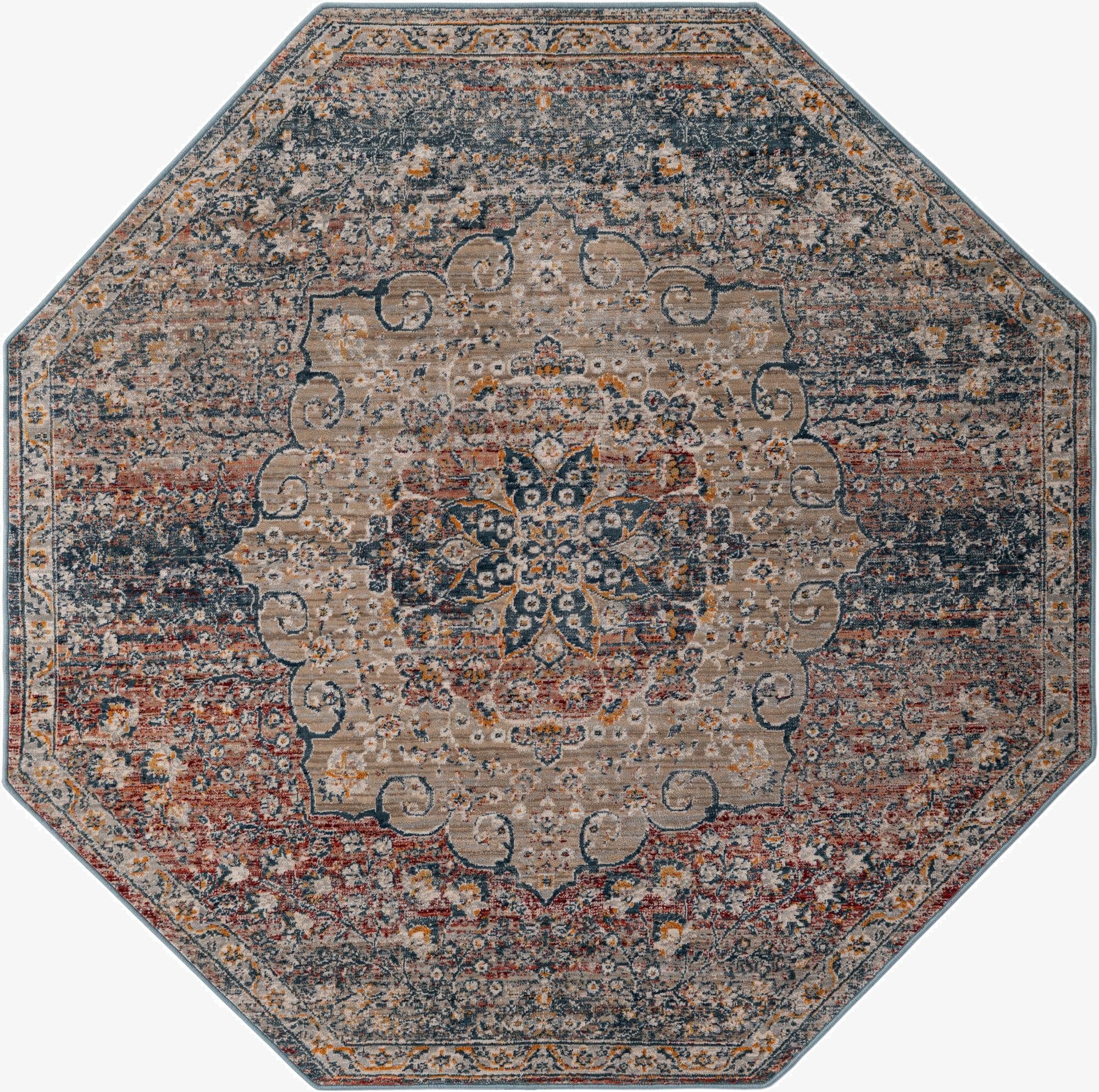 5' 3 x 5' 3 Newport Octagon Rug