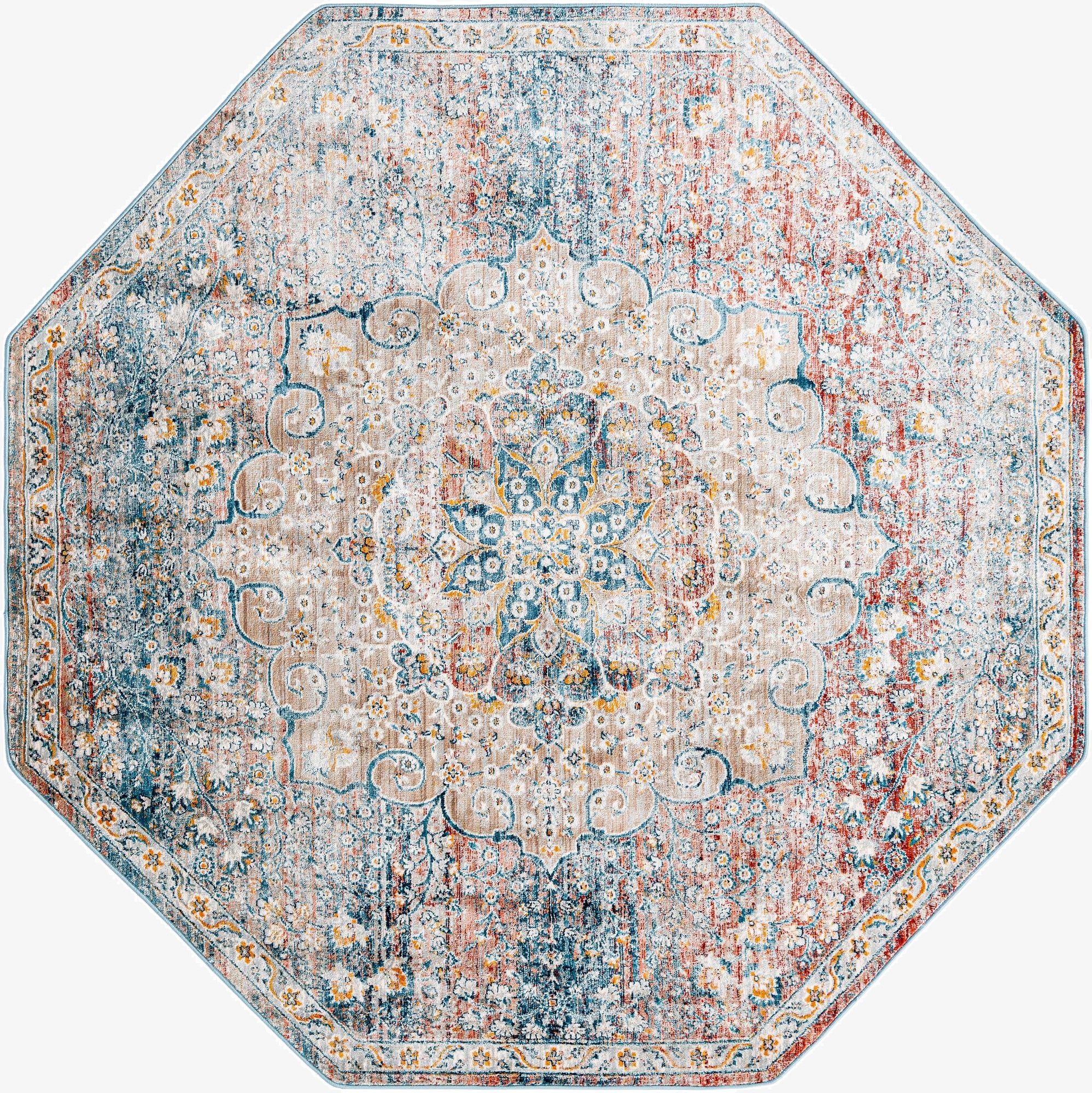 Primary image 7' x 7' Newport Octagon Rug