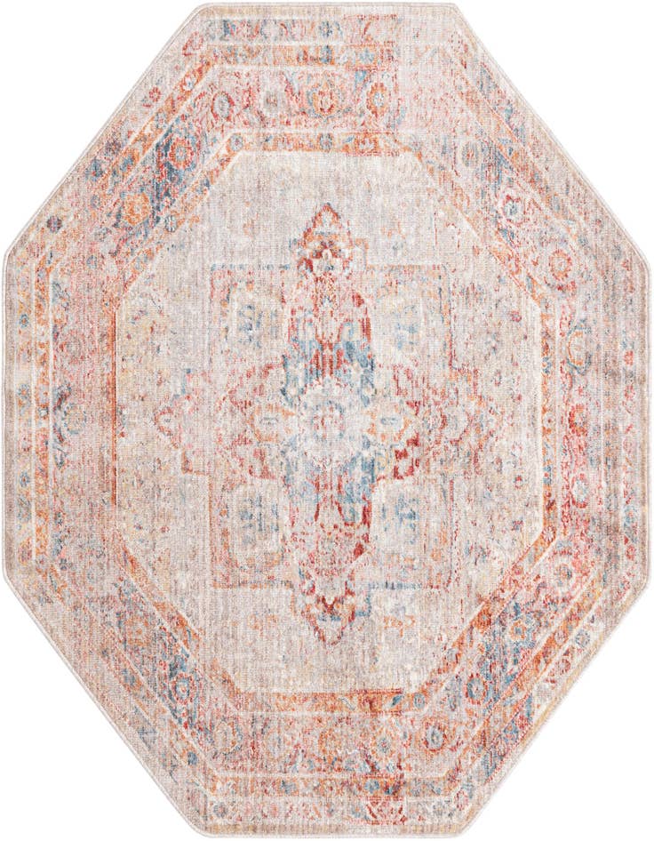 Detail image of 4' x 4' Noble Octagon Rug