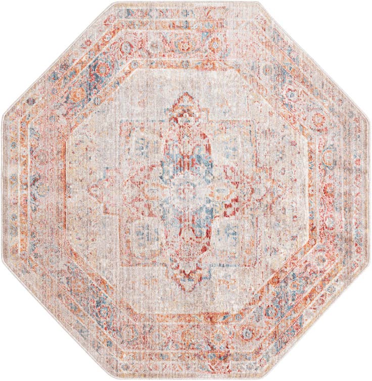 Detail image of 4' x 4' Noble Octagon Rug