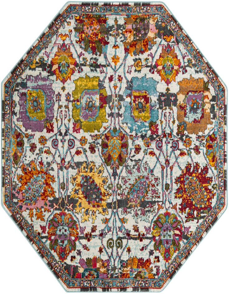 Detail image of 6' x 6' Paragon Octagon Rug