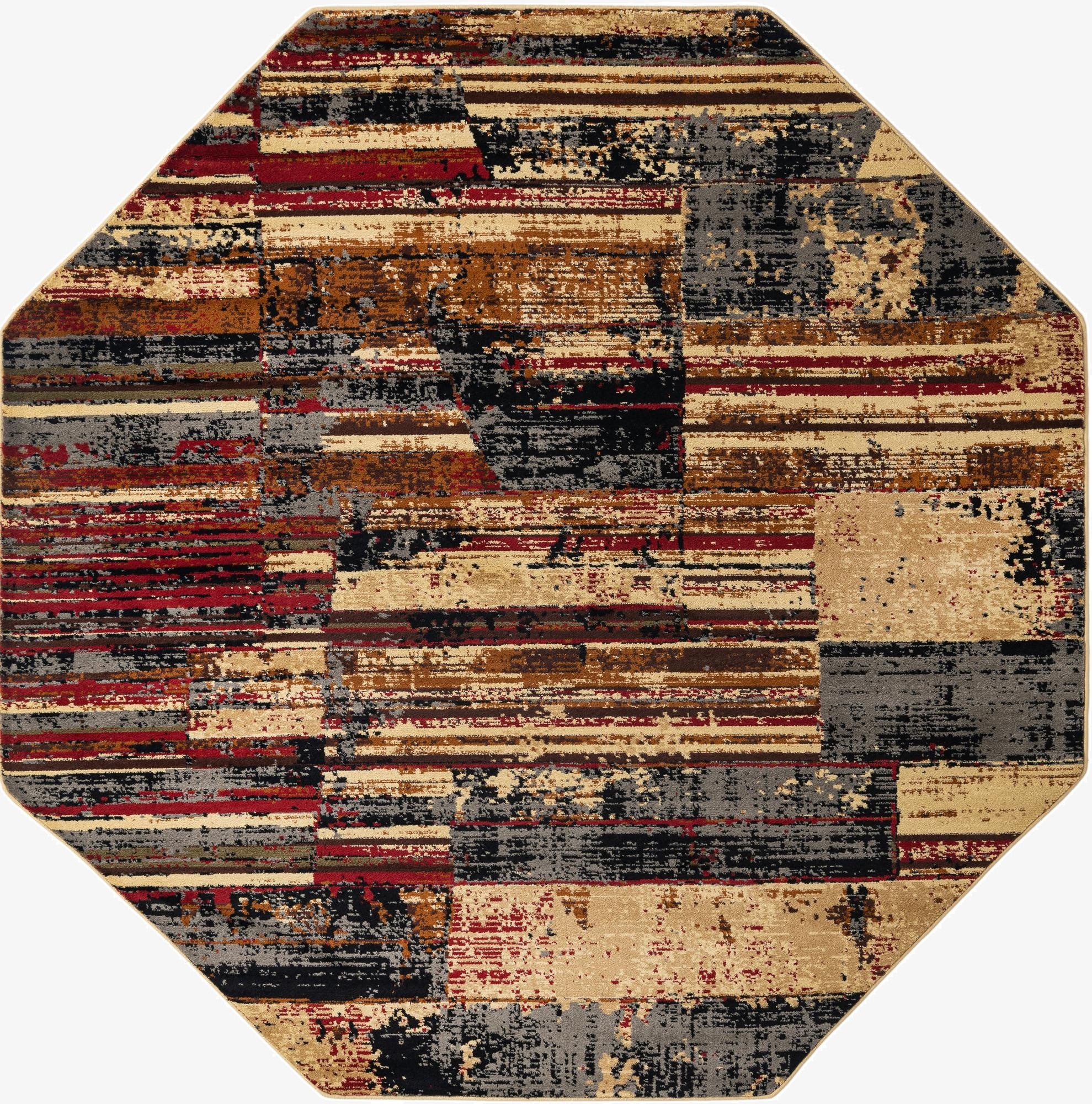 7' 10 x 7' 10 Saturn Octagon Rug