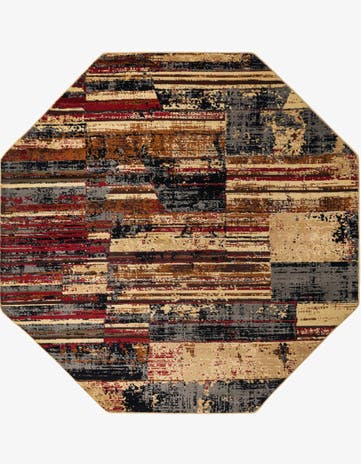 7' 10 x 7' 10 Saturn Octagon Rug
