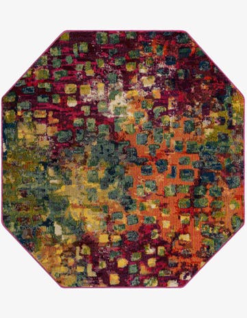 Washable Sevilla Octagon Rug