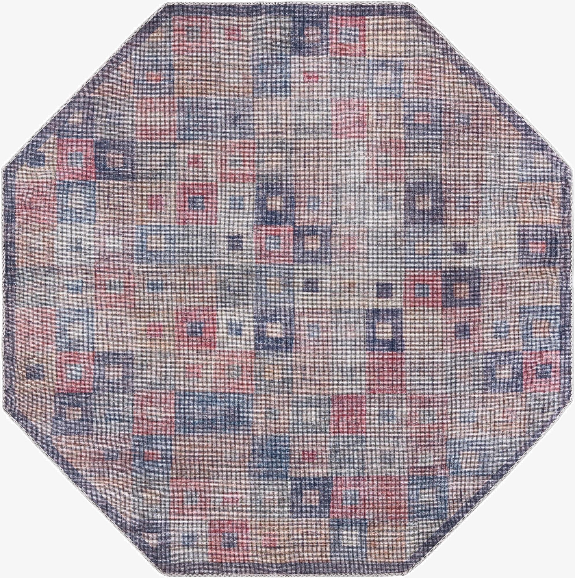 Primary image 7' 10 x 7' 10  Washable Sisu Octagon Rug