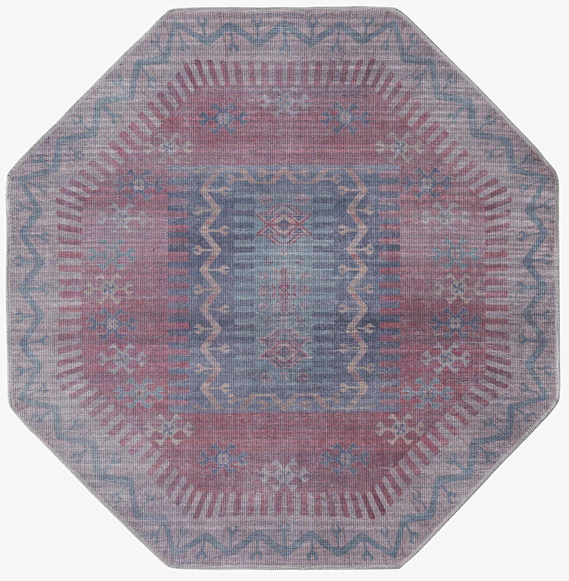 5' 3 x 5' 3  Washable Sisu Octagon Rug