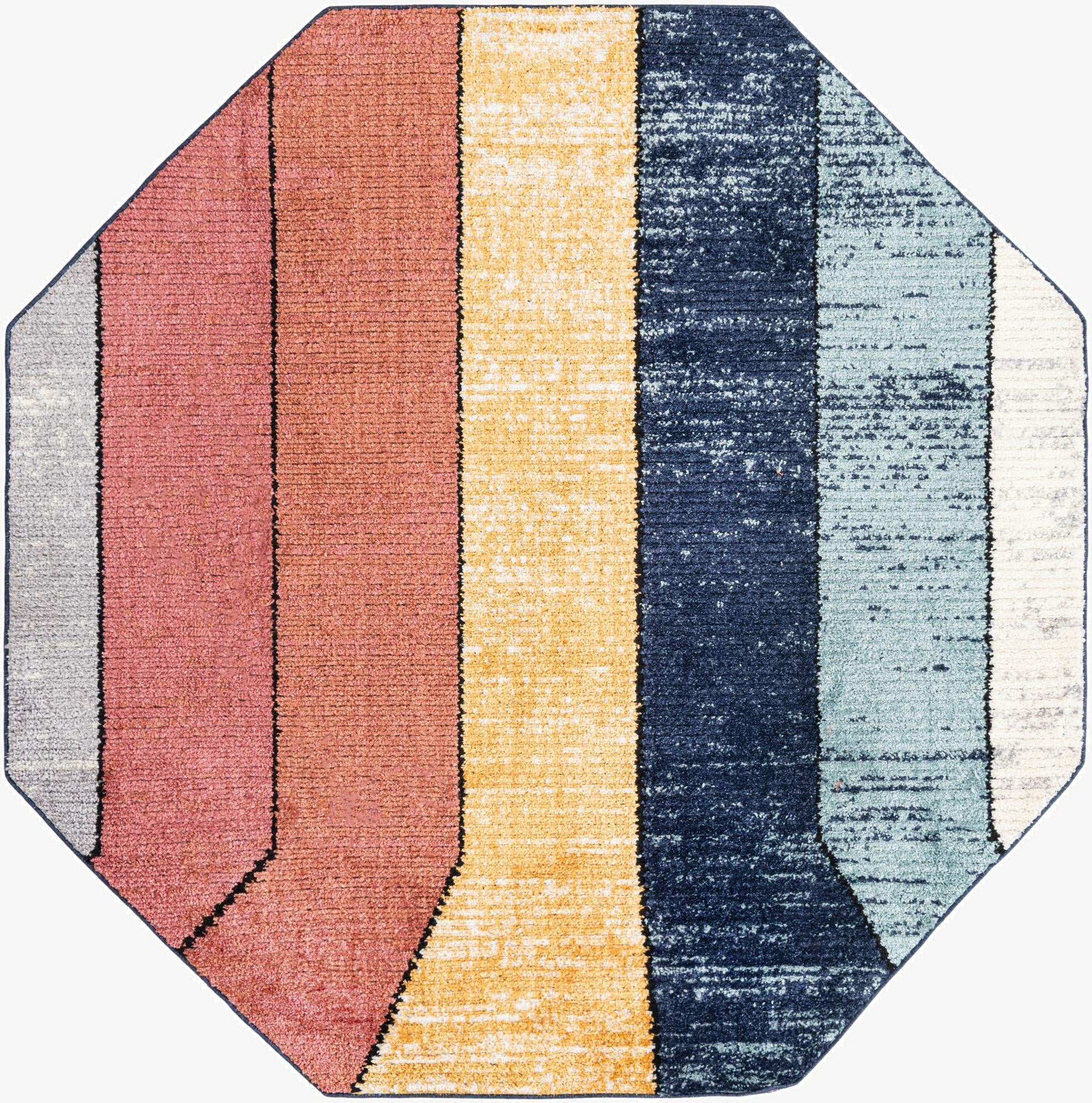 7' 10 x 7' 10 Tagine Octagon Rug