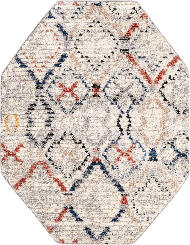 Detail image of 4' x 4' Tucson Octagon Rug