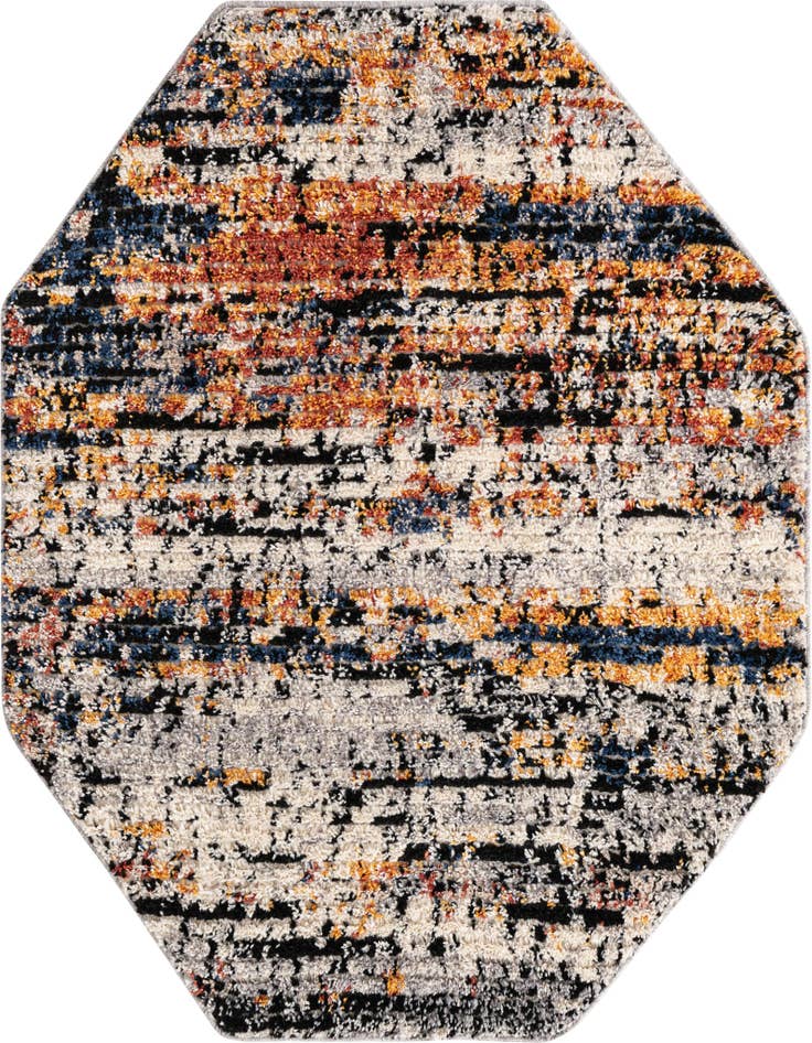 Detail image of 4' x 4' Tucson Octagon Rug