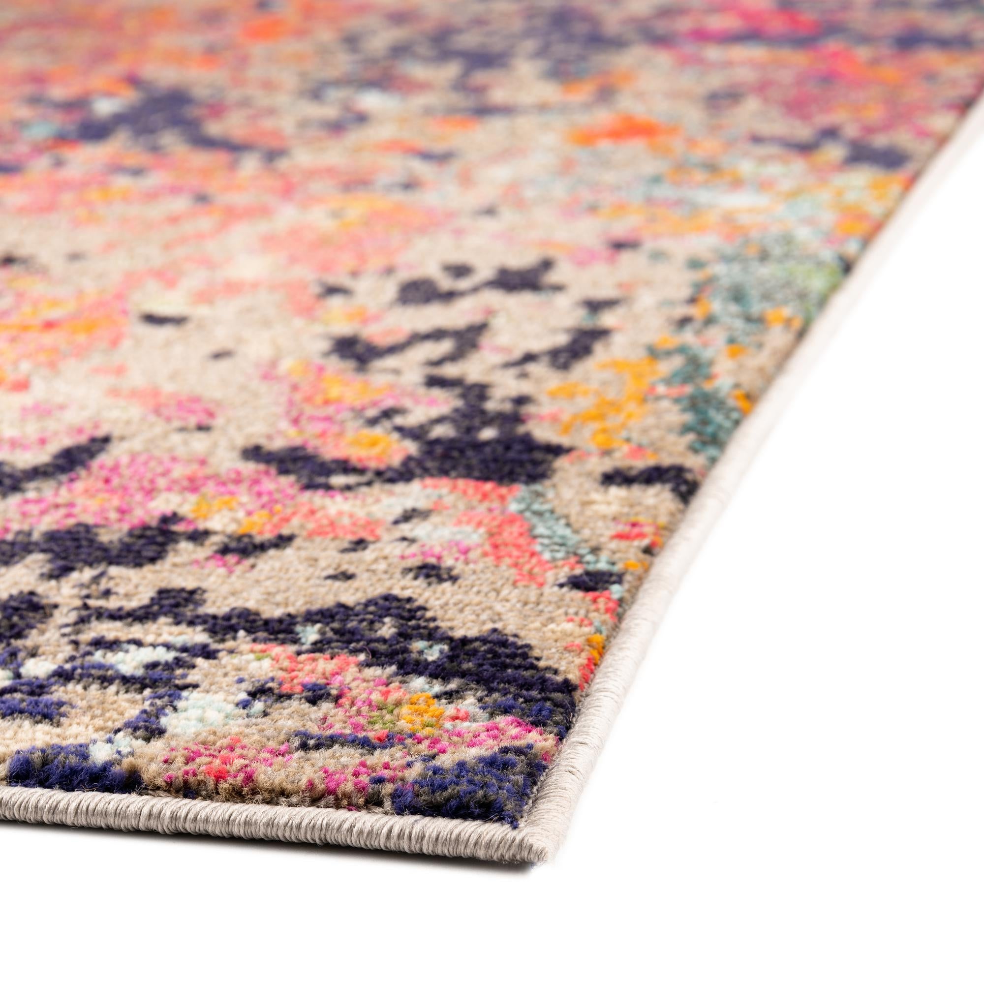 7' 10 x 7' 10 Washable Vivid Octagon Rug