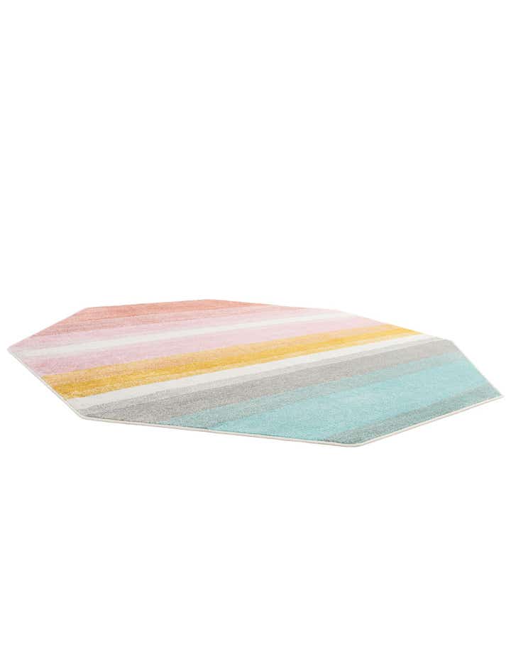 7' 10 x 7' 10 Whimsy Kids Octagon Rug