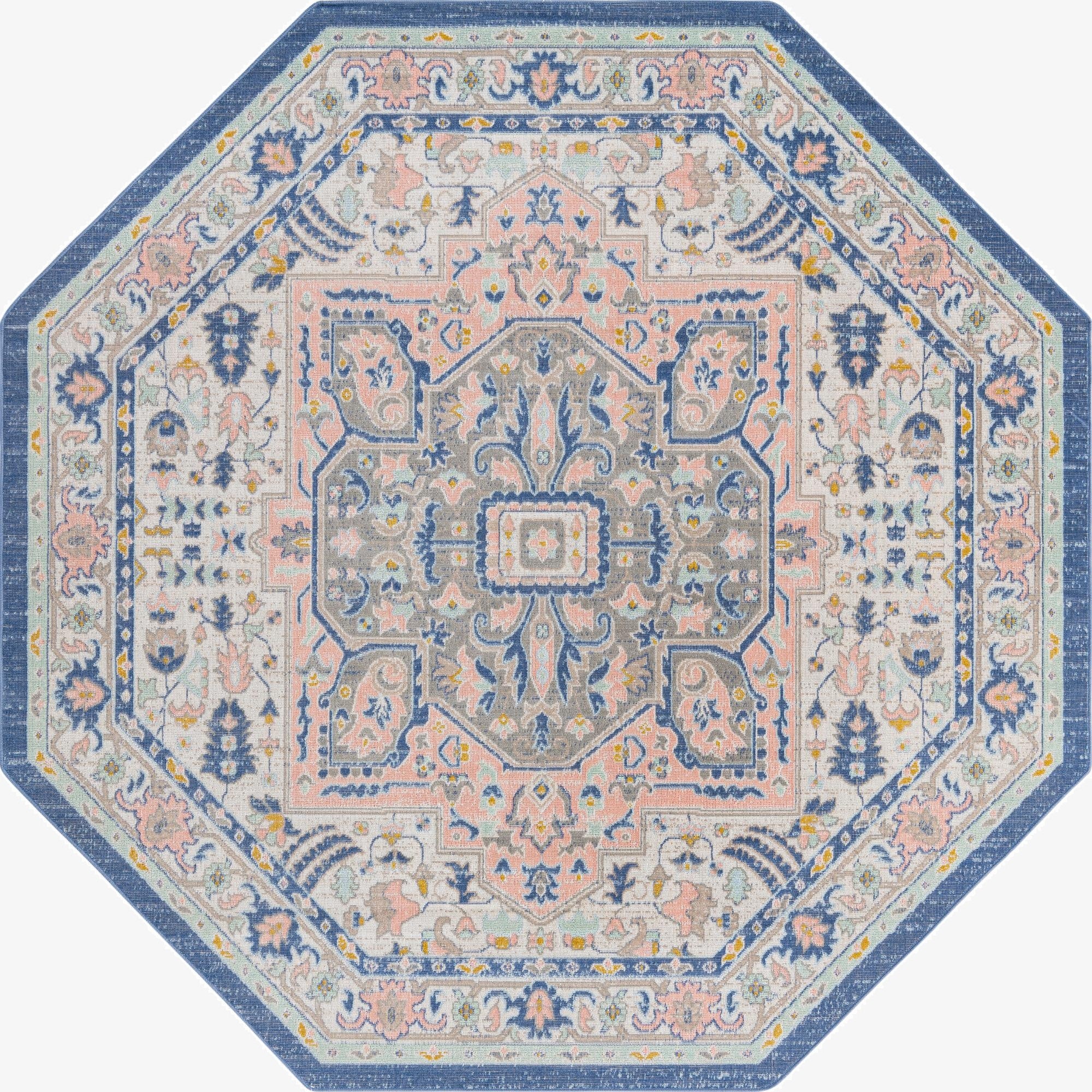 7' x 7' Whitney Octagon Rug