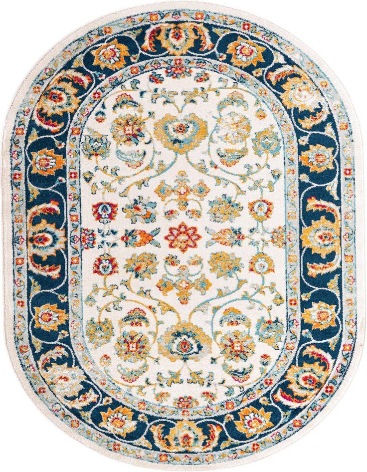 Detail image of 5' x 8' Aurelia Oval Rug