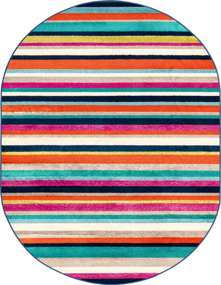 Detail image of 4' x 6' Azalea Oval Rug