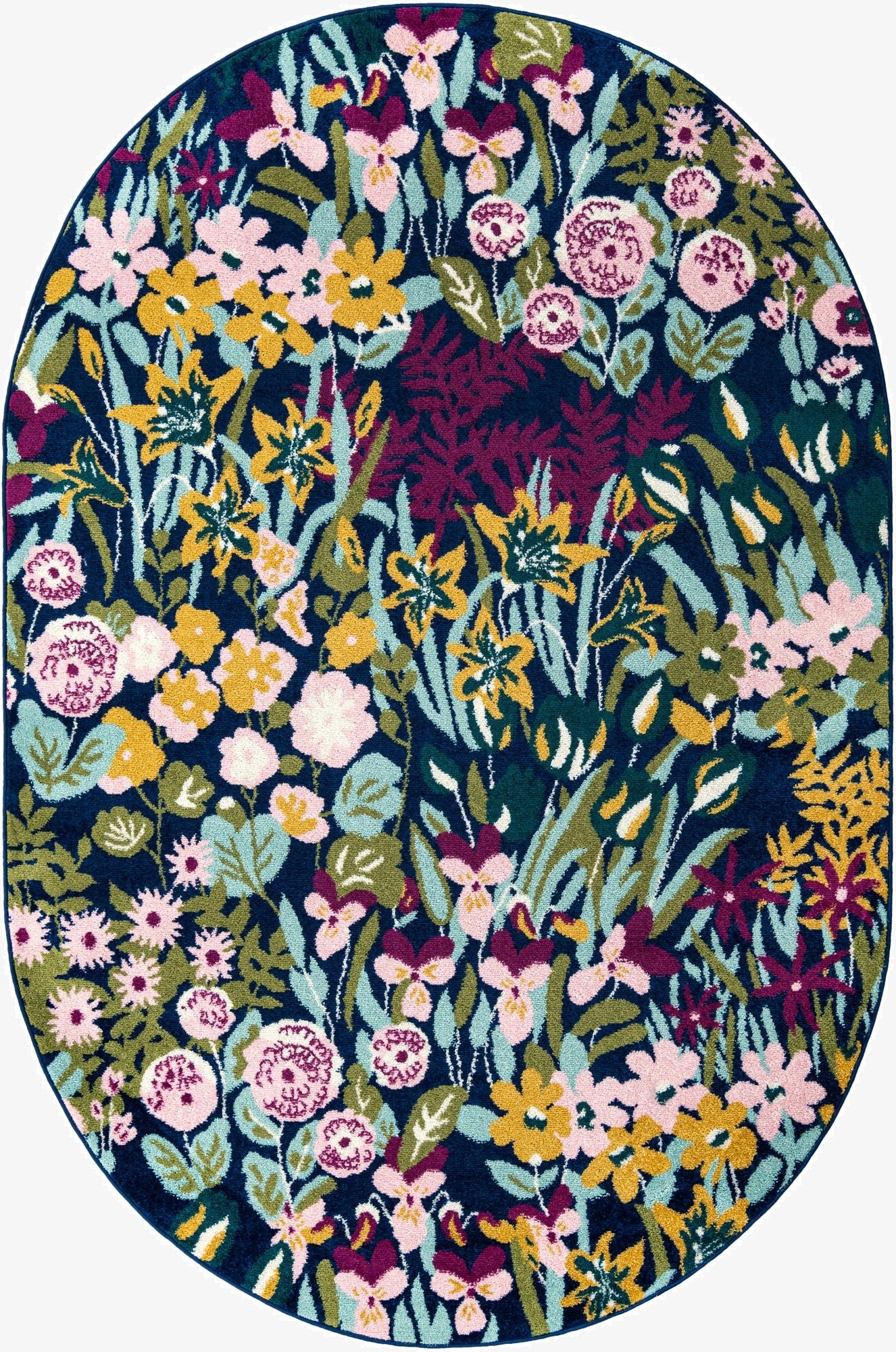 6' x 9' Bloom Oval Rug