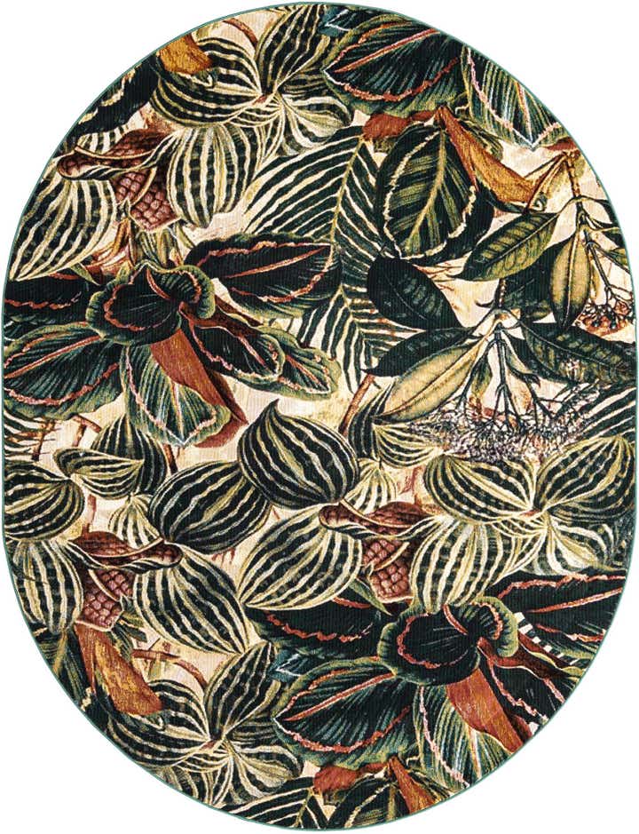 7' 10 x 10' Blossom Oval Rug