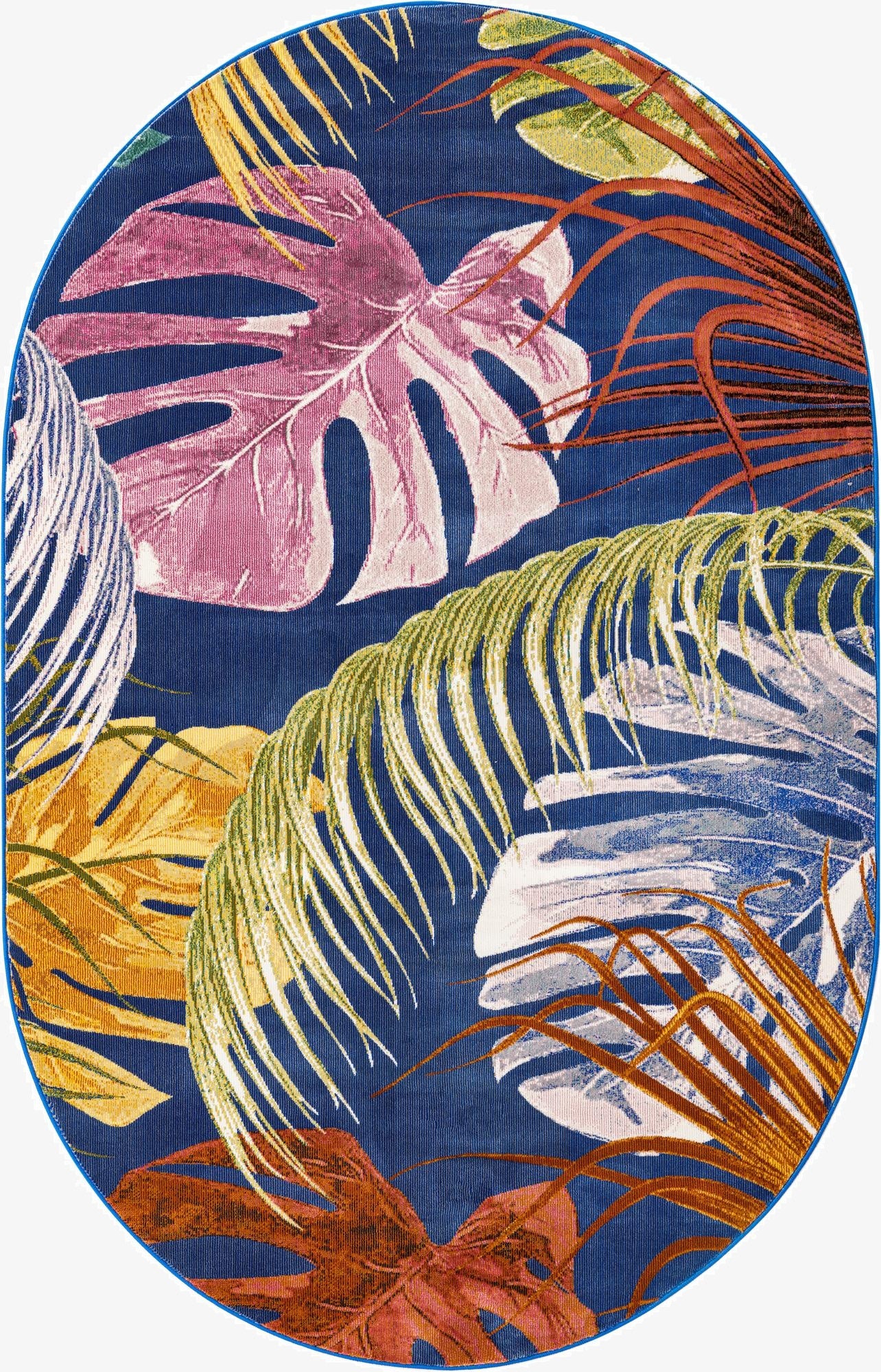 5' 3 x 7' 10 Blossom Oval Rug