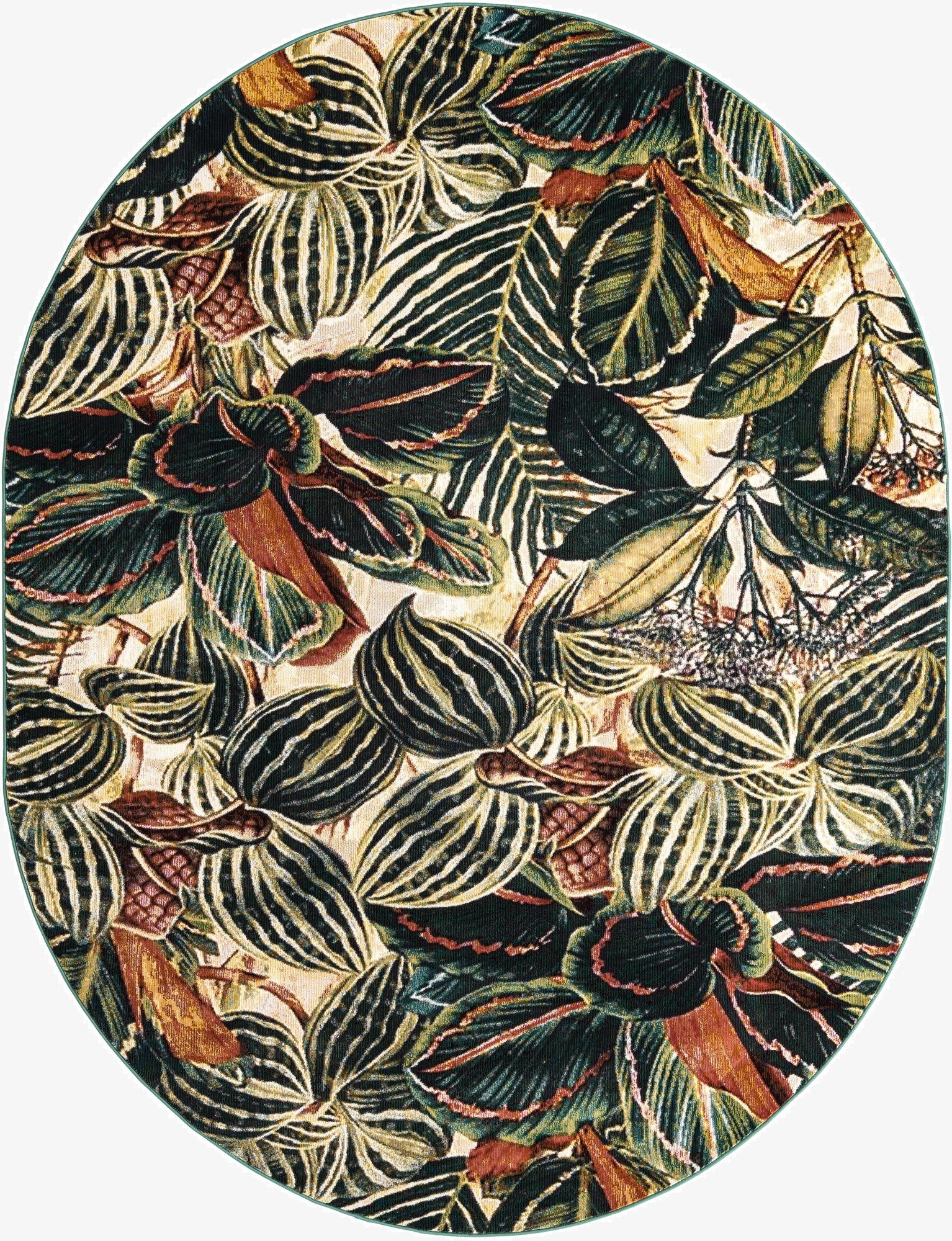 Primary image 7' 10 x 10' Blossom Oval Rug