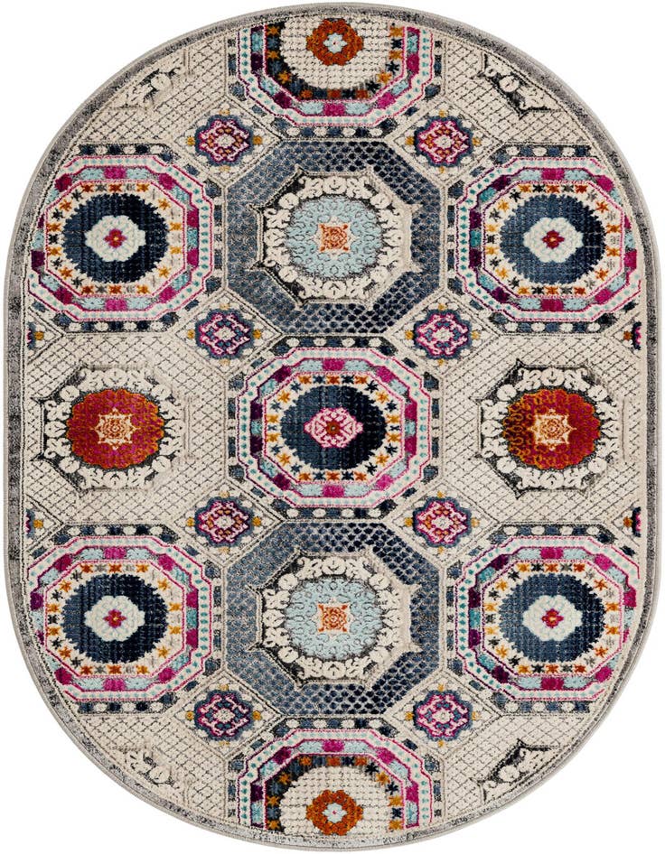Detail image of 3' 7 x 5' 3 Budapest Oval Rug