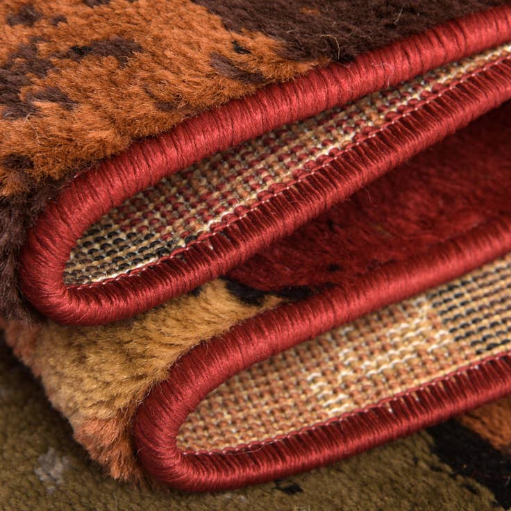 Detail image of 4' 1 x 6' 1 Cafe Oval Rug