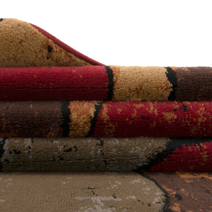 Detail image of 4' 1 x 6' 1 Cafe Oval Rug