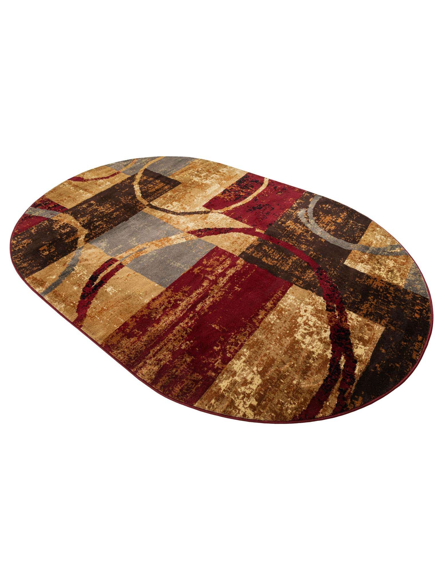 Detail image of 185cm x 275cm Coffee Shop Oval Rug