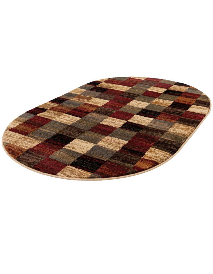 Detail image of 3' 1 x 5' 3 Cafe Oval Rug