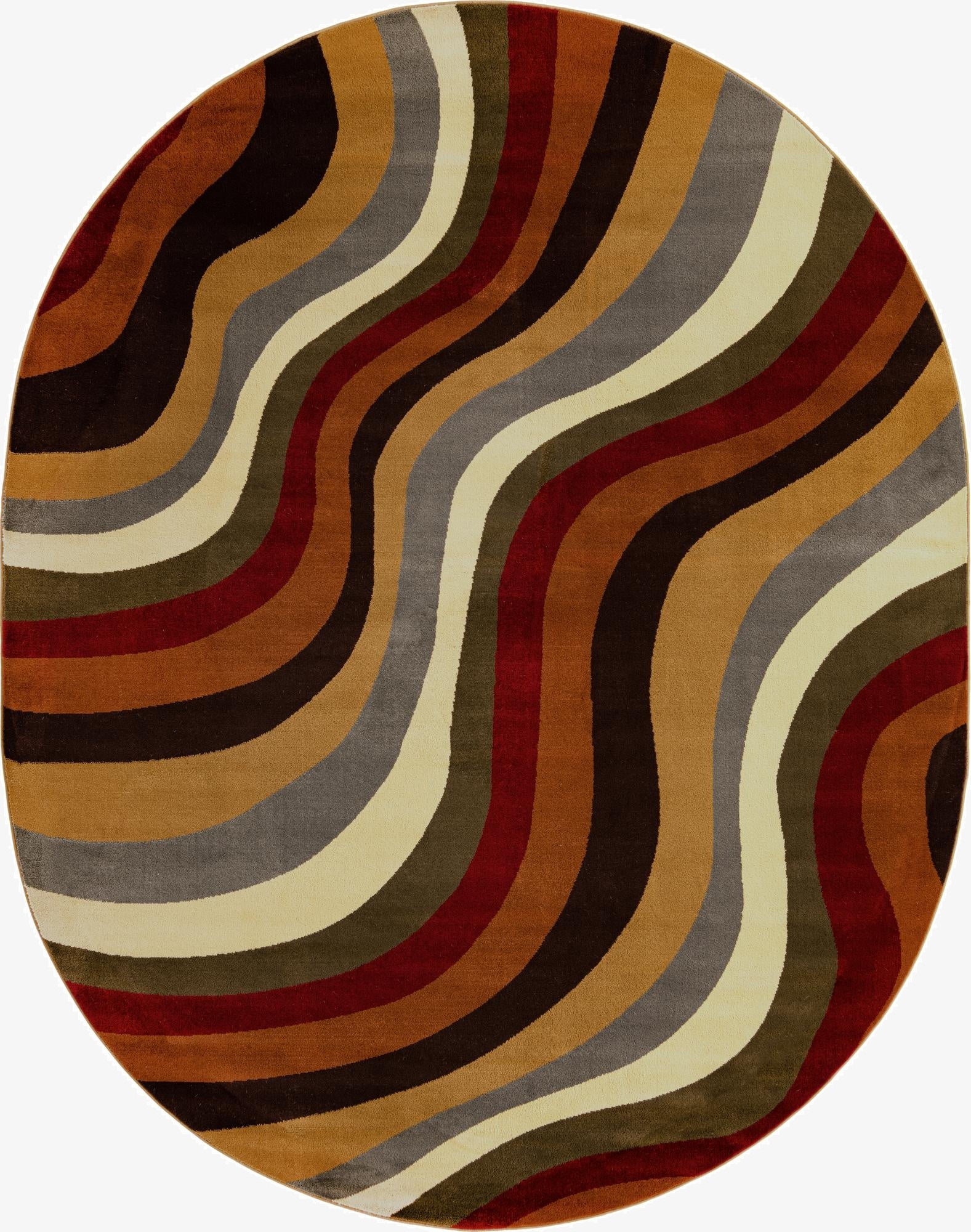 7' 10 x 10' Cafe Oval Rug