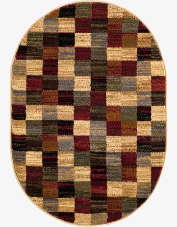 Cafe Oval Rug