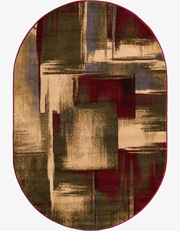 4' x 6' Cafe Oval Rug