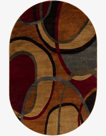 Cafe Oval Rug