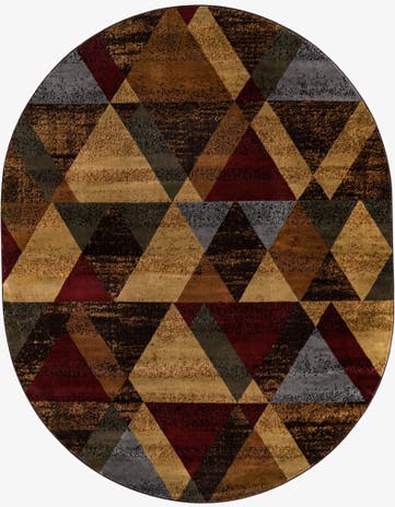 Cafe Oval Rug
