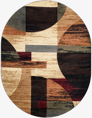 7' 10 x 10' Cafe Oval Rug