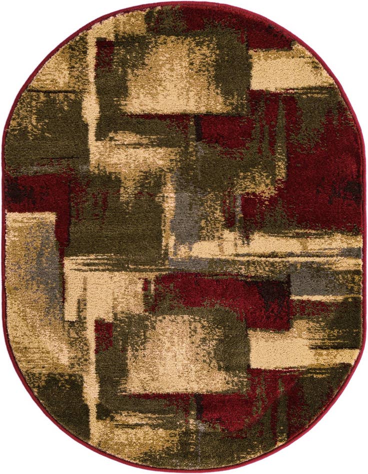 Detail image of 2' x 3' Coffee Shop Oval Rug