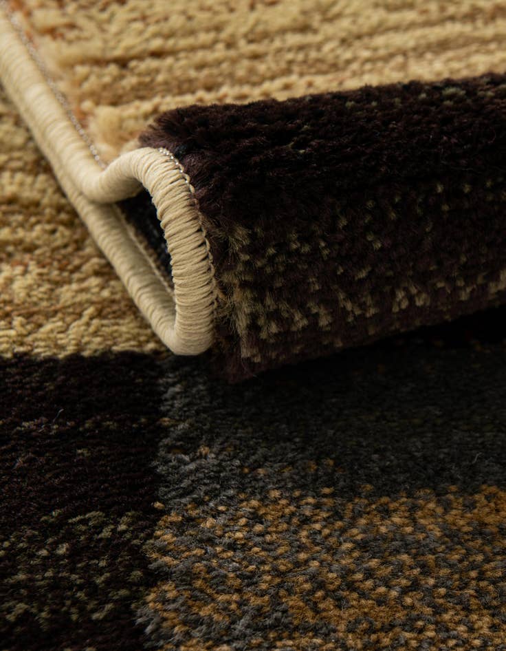 Detail image of 6' 1 x 9' Coffee Shop Oval Rug