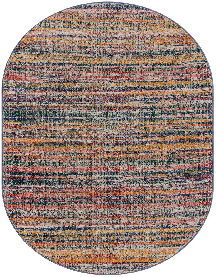 Detail image of 3' 3 x 5' 3 Gemstone Oval Rug
