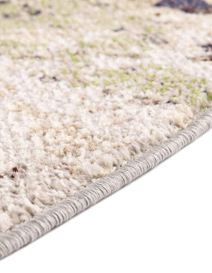5' 3 x 7' 10 Washable Haerfest Oval Rug